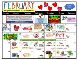 February Calendars